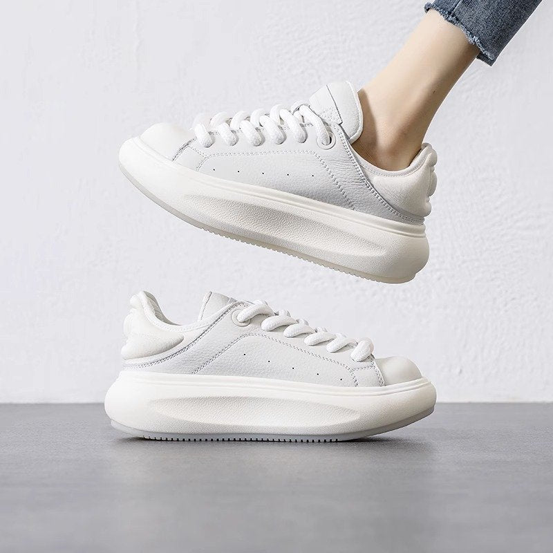 Kadınların Boy Artırıcı Alman Antrenman Ekmeği Moda Sneaker'ları