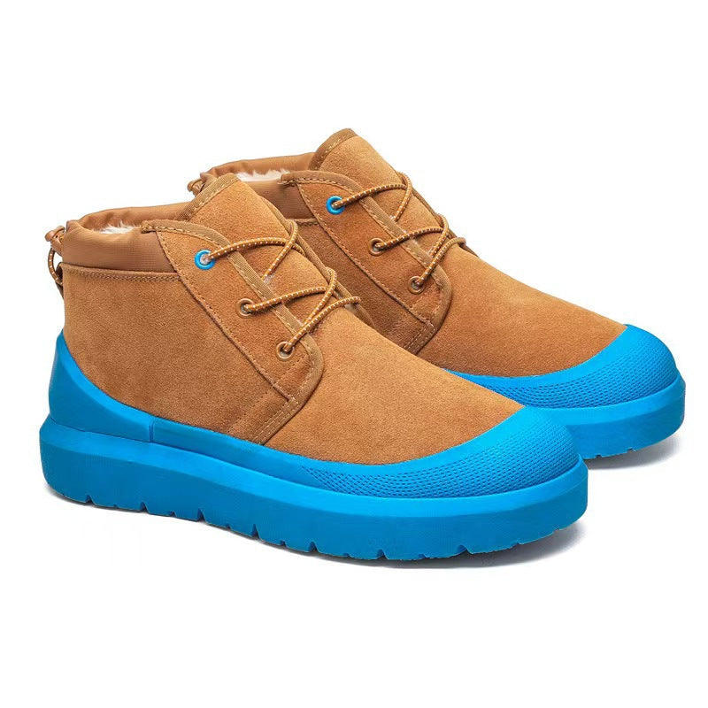 Kadın & Erkek Wang Kuzeydoğu Kış Fleece Astarlı Gerçek Fleece Astarlı Sneaker