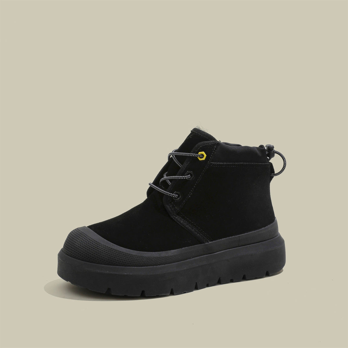 Kadın & Erkek Wang Kuzeydoğu Kış Fleece Astarlı Gerçek Fleece Astarlı Sneaker