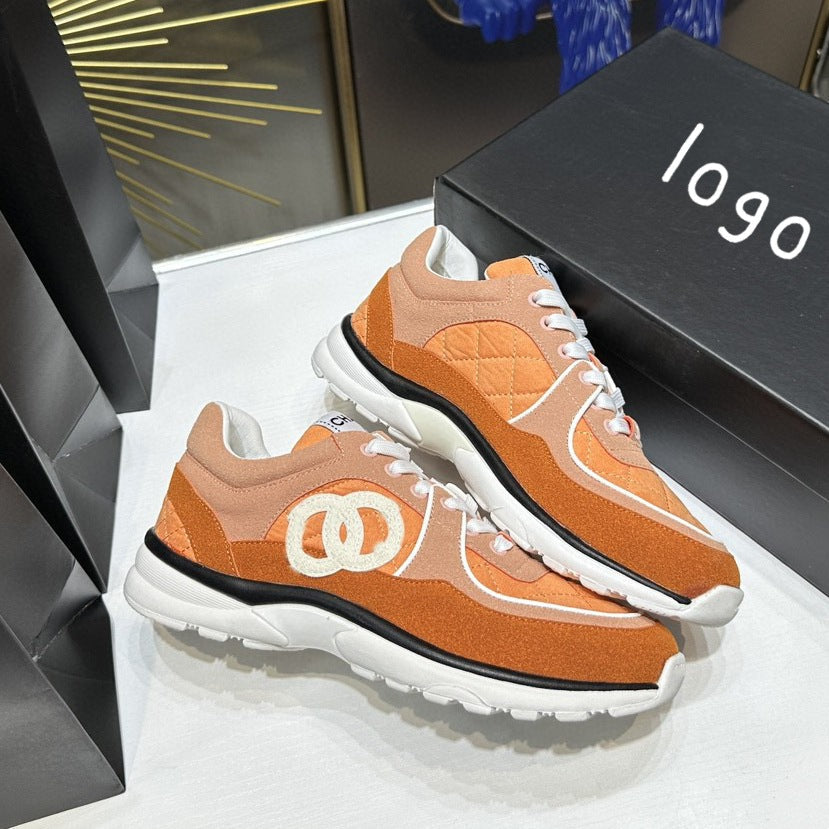 Kadınlar için King Mesh Nefes Alabilen Çok Amaçlı Bağcıklı Baba Sneaker'ları