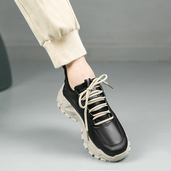 Kadınlar için Baba Modası Platform Kore Rahat Sneaker'lar