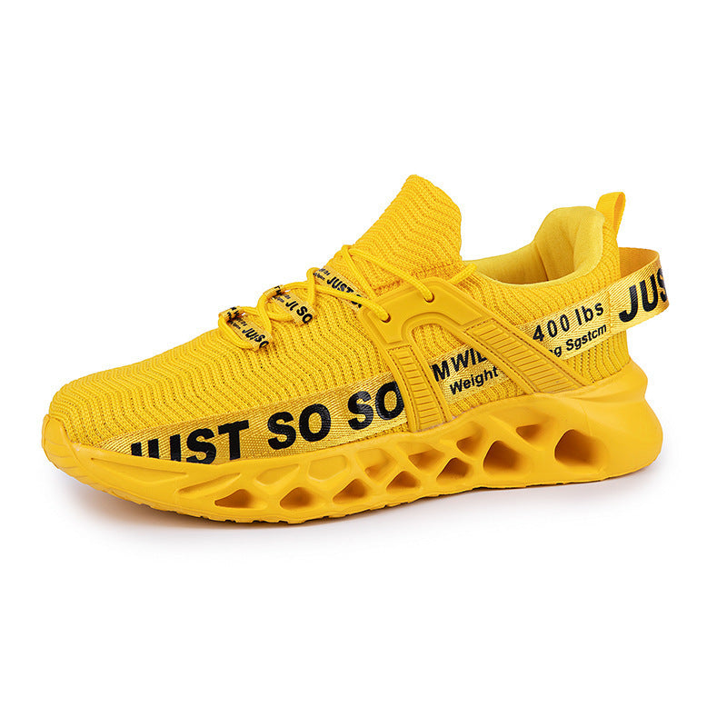 Kadın & Erkek Beden Blade Nefes Alabilir Spor Şok Emici Sneaker