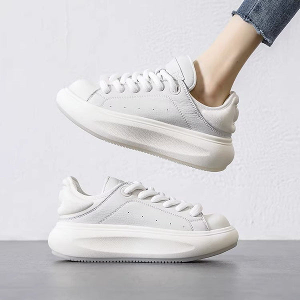 Kadınların Boy Artırıcı Alman Antrenman Ekmeği Moda Sneaker'ları