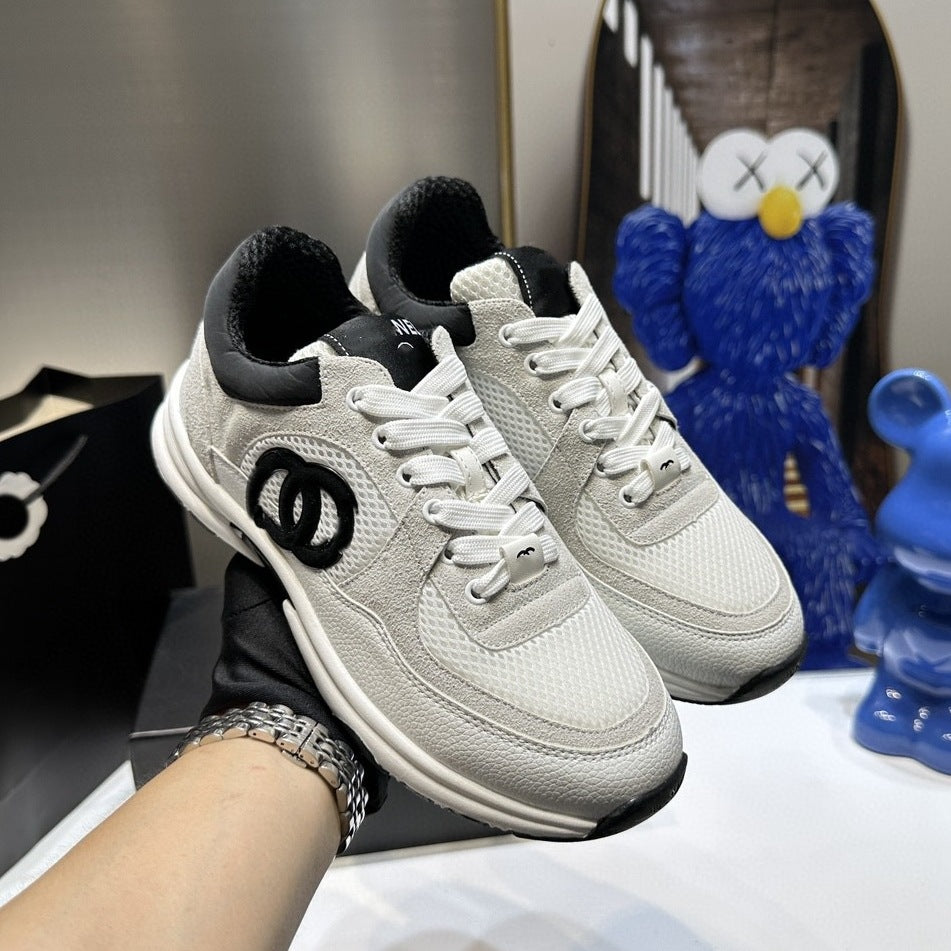 Kadınlar için King Mesh Nefes Alabilen Çok Amaçlı Bağcıklı Baba Sneaker'ları