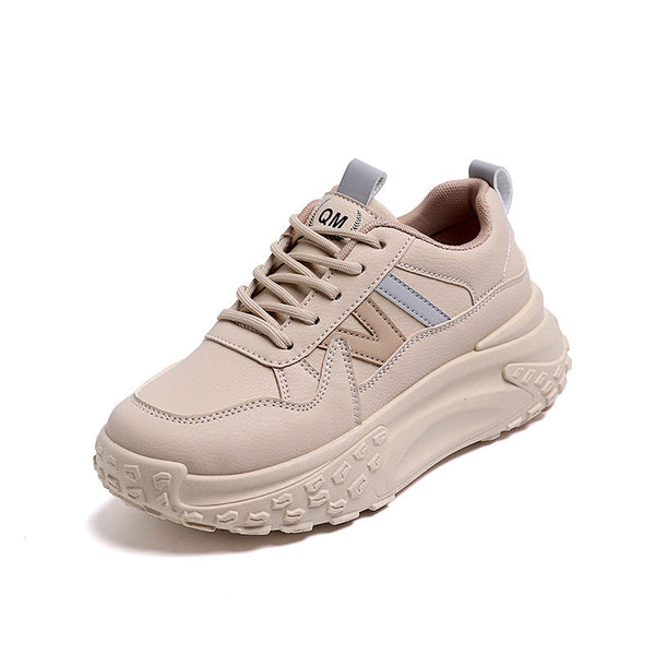 Kadınlar için Sonbahar Kore Tarzı Kalın Platform Spor Sneaker'lar
