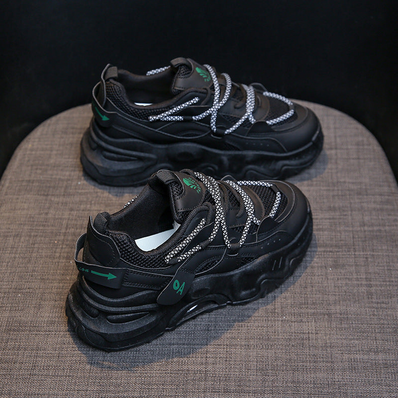 Sonbahar Baba Kadın Koşu Günlük Kalın Sneaker