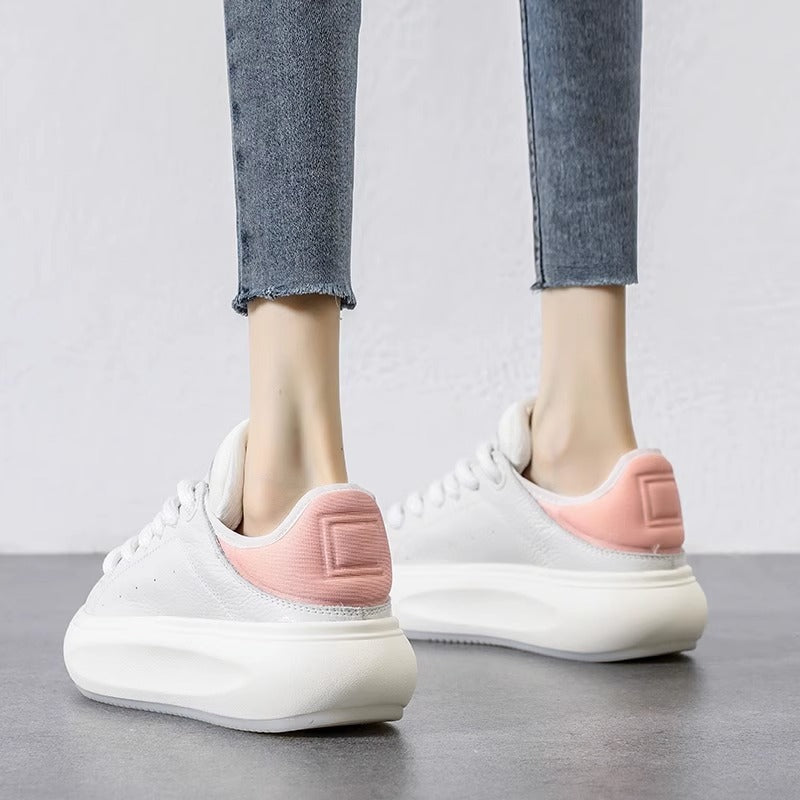 Kadınların Boy Artırıcı Alman Antrenman Ekmeği Moda Sneaker'ları