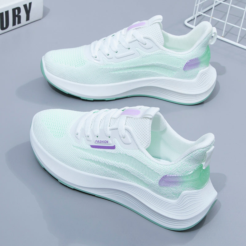 Kadın Bahar Koşu Modası Kore Tarzı Sneaker