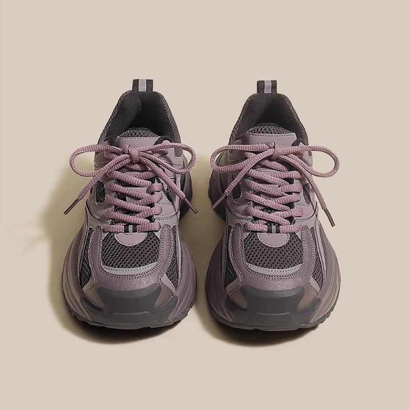 Kadınların Küçük Canavar Platform Baba Bahar Retro Sneaker'ları