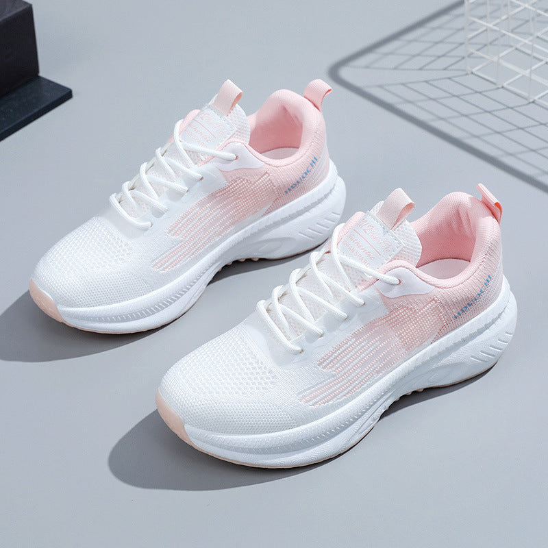 Kadınlar için Sonbahar Platform Koşu Şık Hafif Basit Sneaker'lar
