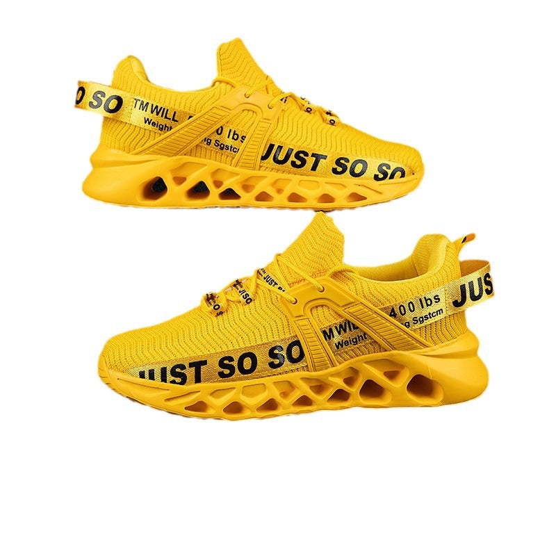Kadın & Erkek Beden Blade Nefes Alabilir Spor Şok Emici Sneaker