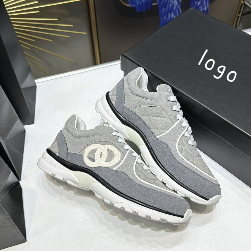Kadınlar için King Mesh Nefes Alabilen Çok Amaçlı Bağcıklı Baba Sneaker'ları