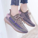  350 Mavi Kahverengi Flyknit