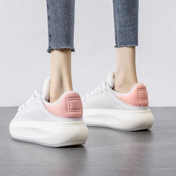 Kadınların Boy Artırıcı Alman Antrenman Ekmeği Moda Sneaker'ları