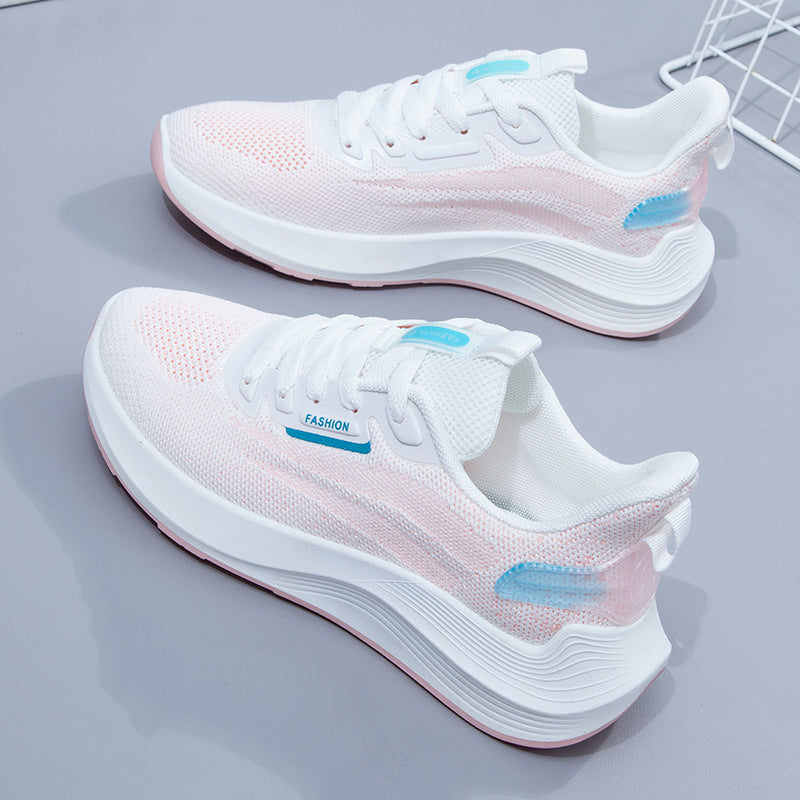 Kadın Bahar Koşu Modası Kore Tarzı Sneaker
