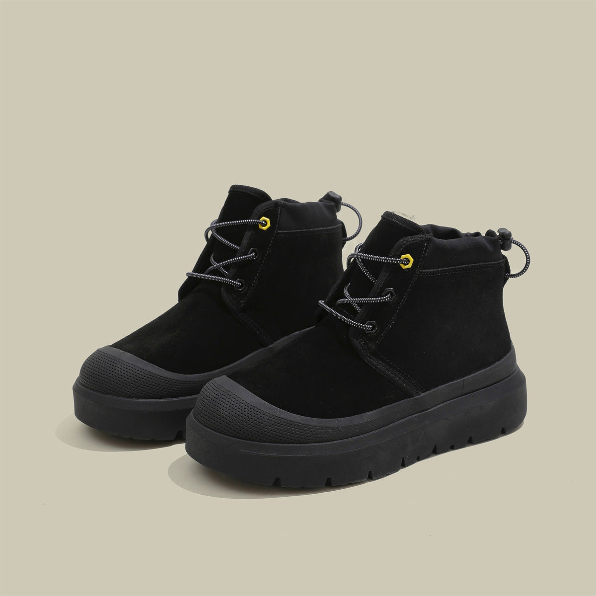 Kadın & Erkek Wang Kuzeydoğu Kış Fleece Astarlı Gerçek Fleece Astarlı Sneaker