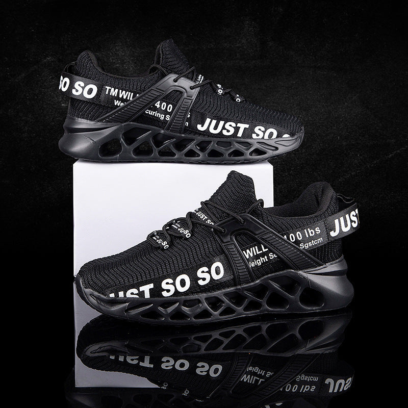 Kadın & Erkek Beden Blade Nefes Alabilir Spor Şok Emici Sneaker
