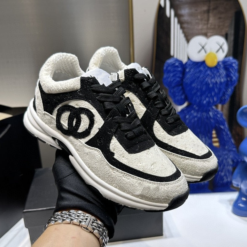 Kadınlar için King Mesh Nefes Alabilen Çok Amaçlı Bağcıklı Baba Sneaker'ları