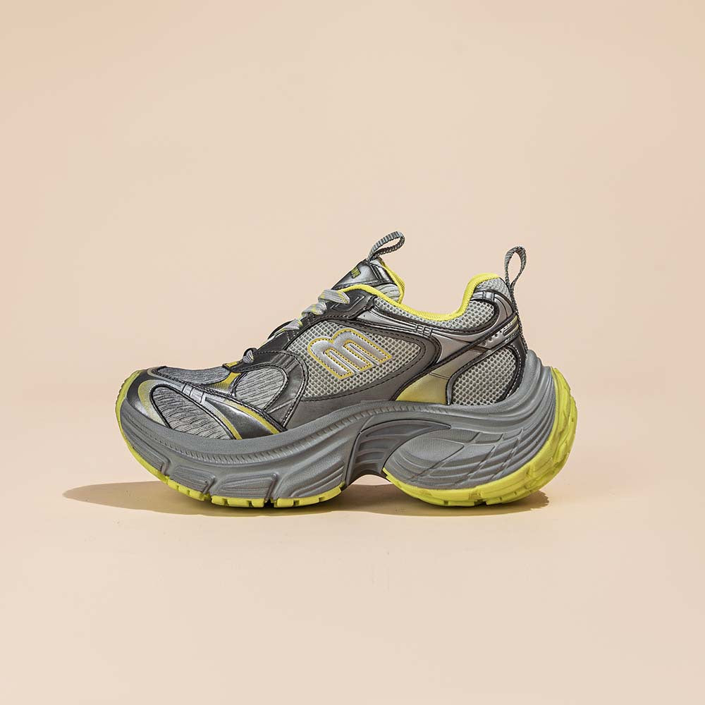 Kadınların  Th Nesil Baba Nefes Alabilen Platform Yükseklik Artıran Sneaker'ları