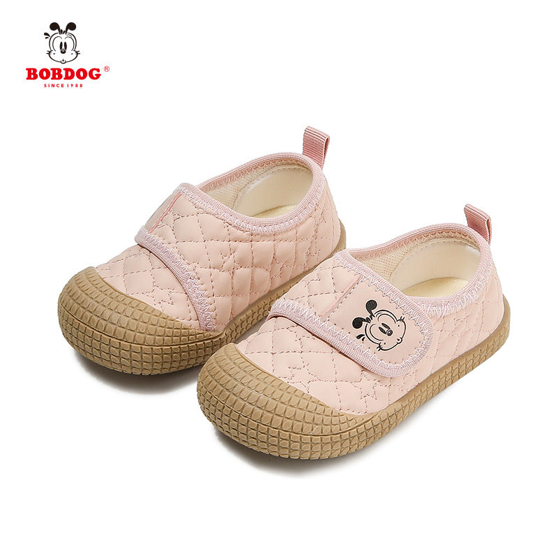 Bobdog Mini Puf Cırtlı Bebek Ayakkabı