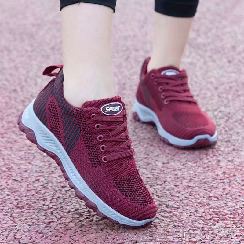 Yüz Yürüyüşü Modası Rahat Çift Trendy Spor Ayakkabılar