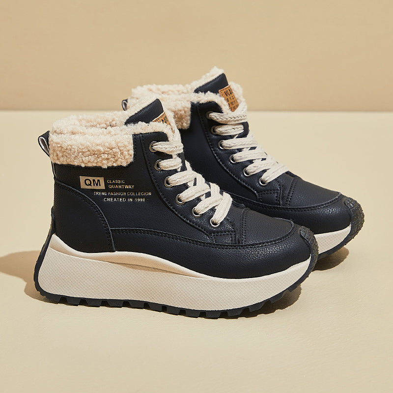 Veet Baba Kış Kore Kadın Sneaker'ları