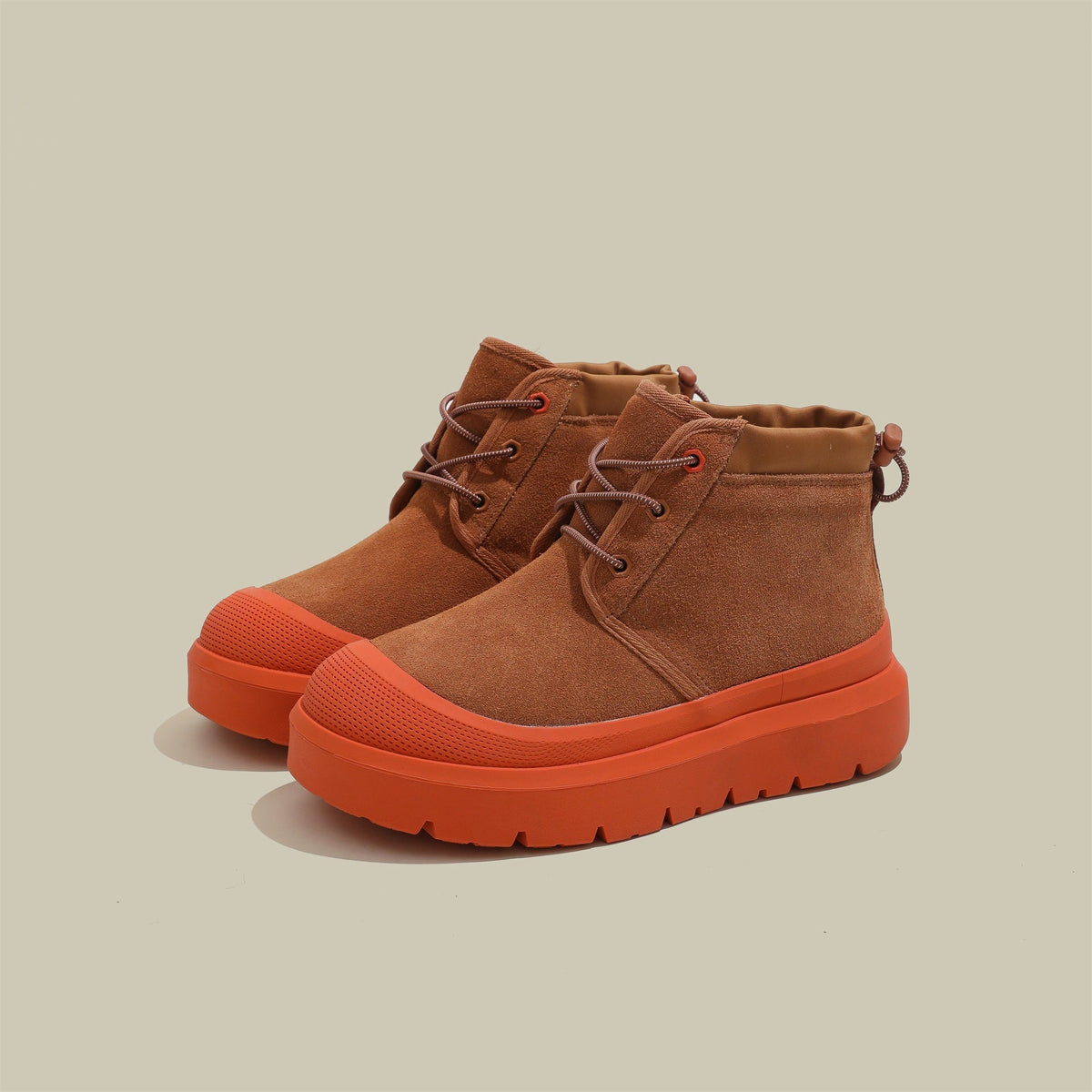 Kadın & Erkek Wang Kuzeydoğu Kış Fleece Astarlı Gerçek Fleece Astarlı Sneaker
