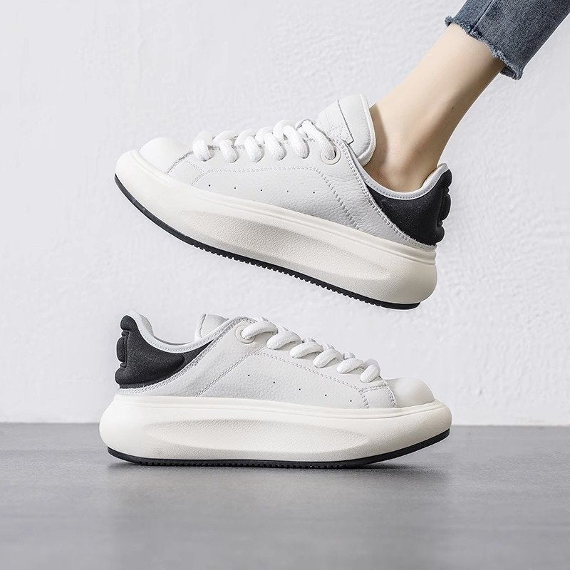 Kadınların Boy Artırıcı Alman Antrenman Ekmeği Moda Sneaker'ları