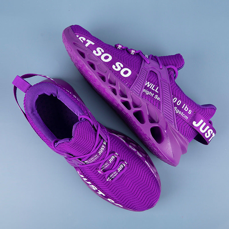 Kadın & Erkek Beden Blade Nefes Alabilir Spor Şok Emici Sneaker