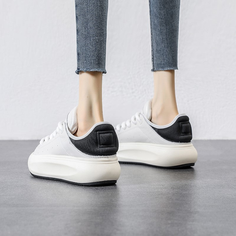Kadınların Boy Artırıcı Alman Antrenman Ekmeği Moda Sneaker'ları