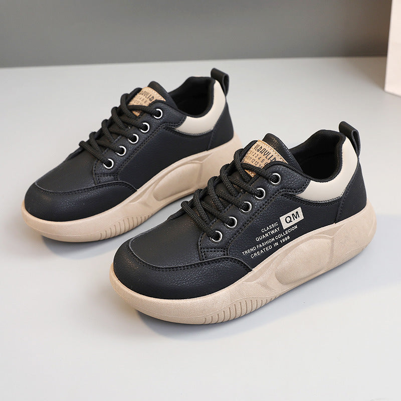 Kadınlar İçin Bahar Platform Yüksekliği Artıran Kore Spor Sokak Sneaker'ları