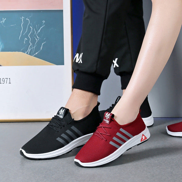 Kadınlar için Sonbahar Yumuşak Taban Rahat Nefes Alabilir Spor Kaymaz Sneakerlar