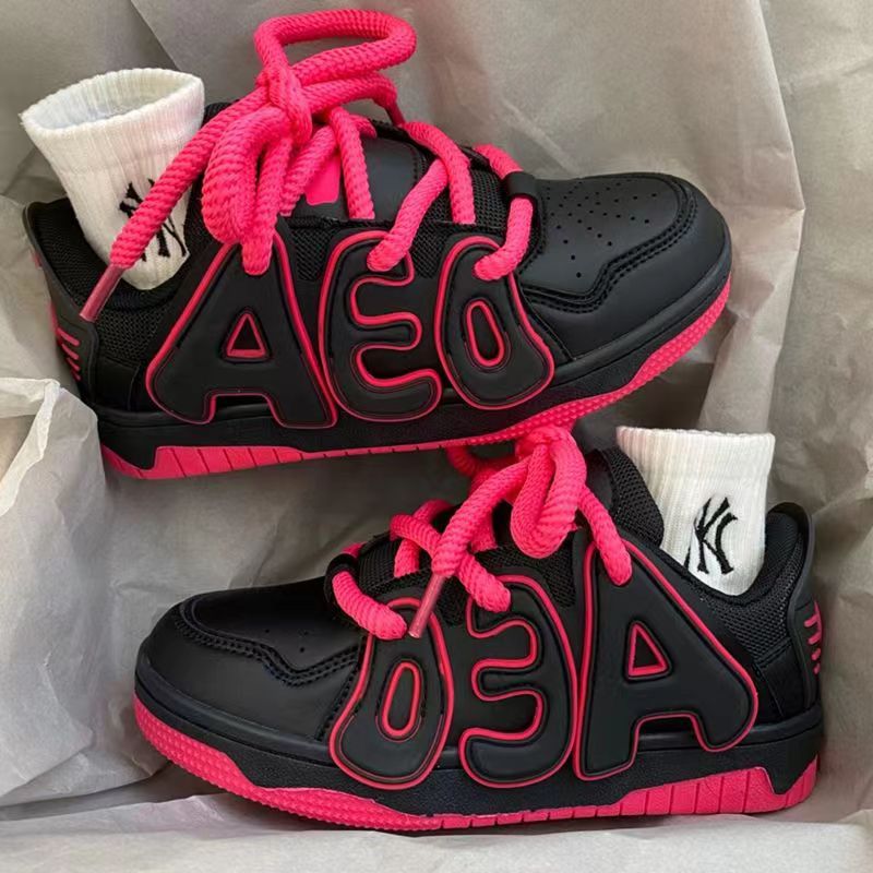 Trendy Kore Tarzı Çok Amaçlı Düz Kadın Sneaker'ları