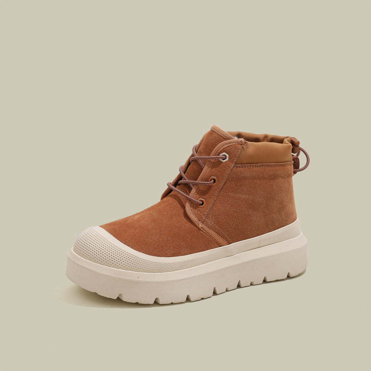 Kadın & Erkek Wang Kuzeydoğu Kış Fleece Astarlı Gerçek Fleece Astarlı Sneaker