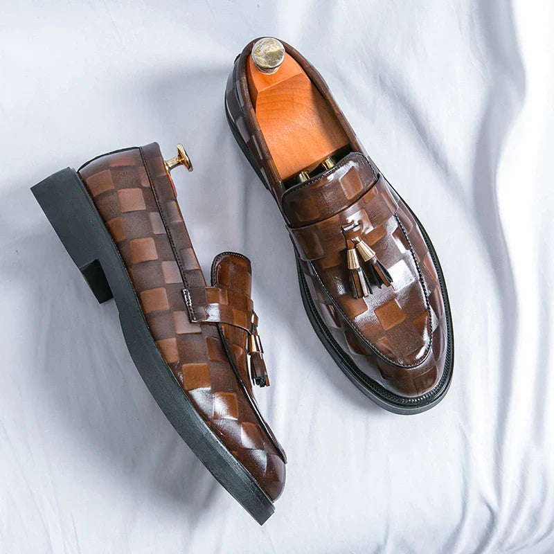 Pietro Murano Deri Penny Loafer'lar