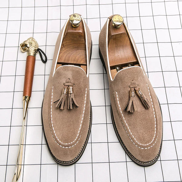 Cesare Ligario Deri Püskül Loafer Ayakkabıları