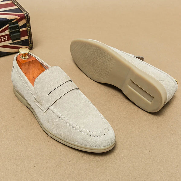 Burri Süet Loaferlar
