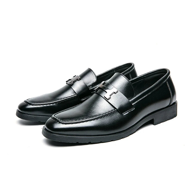 Giorgio Hayez Gerçek Deri Hazel Loafer'lar