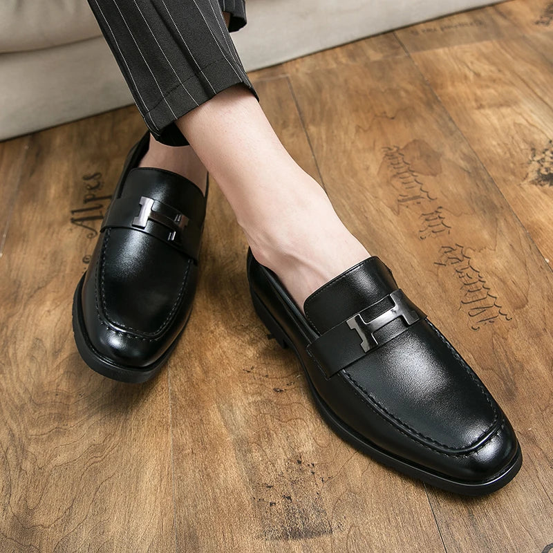 Giorgio Hayez Gerçek Deri Hazel Loafer'lar