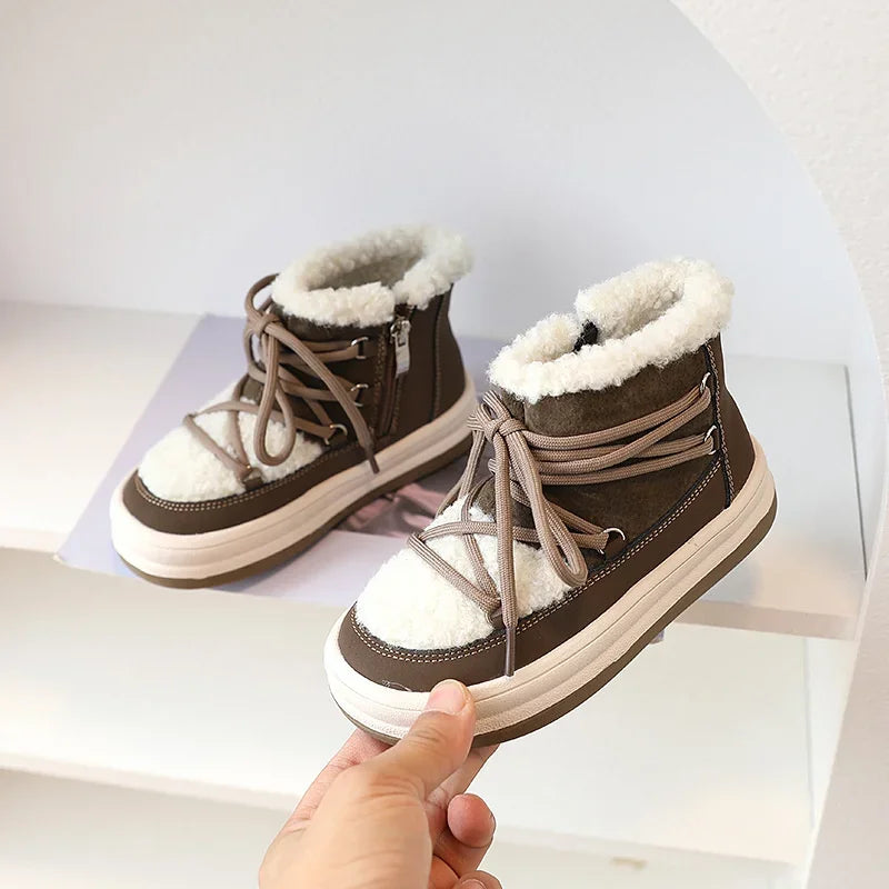 WoolBoot Peluş Astarlı Çocuk Botu