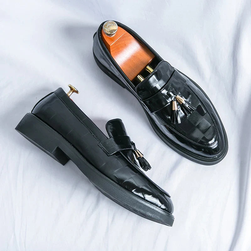 Pietro Murano Deri Penny Loafer'lar
