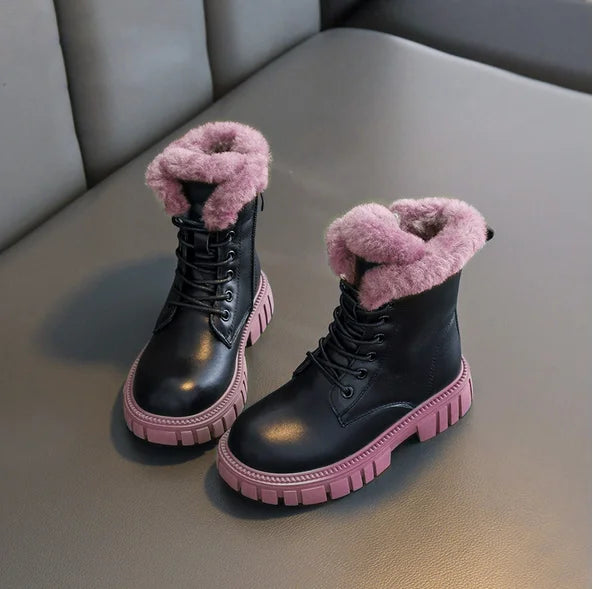 MiniZip Yan Fermuarlı Çocuk Botu