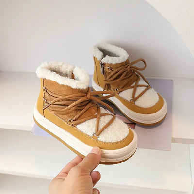 WoolBoot Peluş Astarlı Çocuk Botu