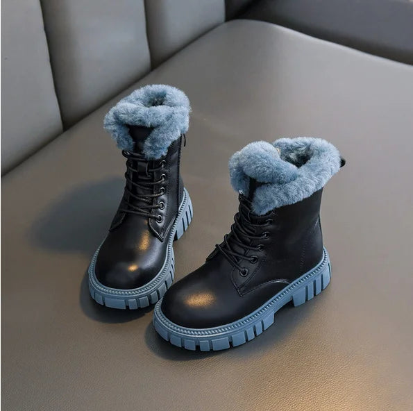 MiniZip Yan Fermuarlı Çocuk Botu