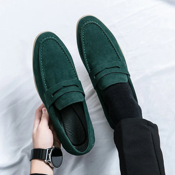 Charles Lebayle Süet Loaferlar