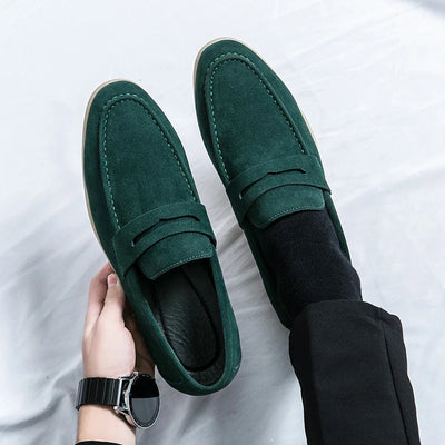 Charles Lebayle Süet Loaferlar
