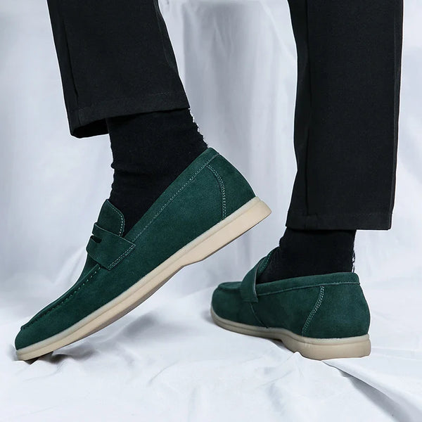 Charles Lebayle Süet Loaferlar