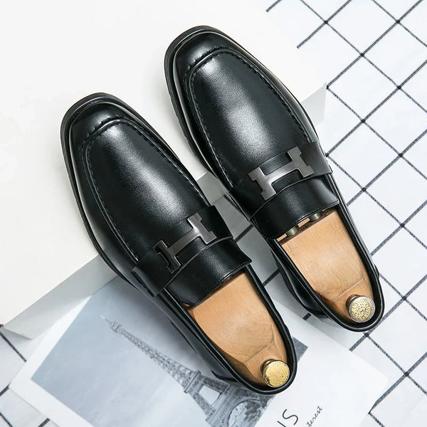 Giorgio Hayez Gerçek Deri Hazel Loafer'lar
