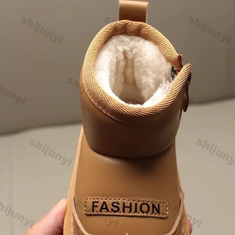 Fermuarlı Kışlık Unisex Çocuk Botu