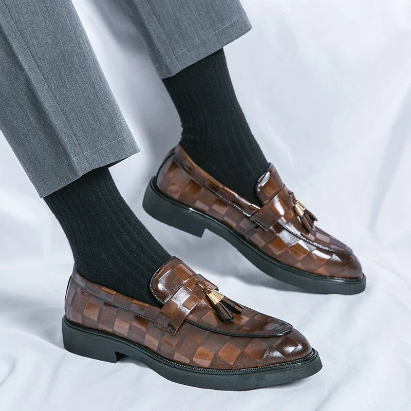 Pietro Murano Deri Penny Loafer'lar